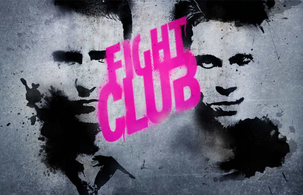 Fight Club -Poster Glasbild
