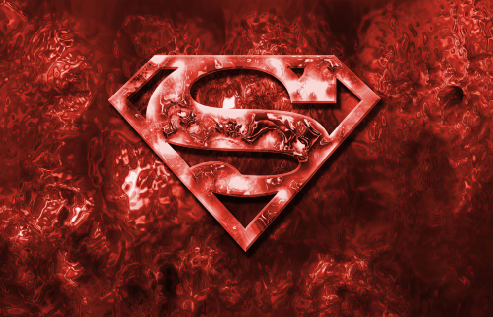 Superman Impression sur verre