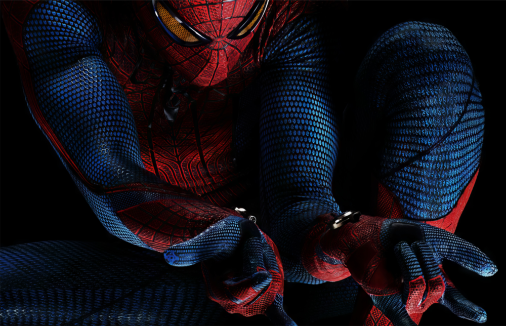 Arte della parete di vetro Uomo Ragno