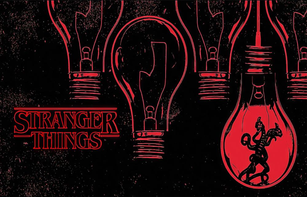 Affiche Stranger Things Impression sur verre