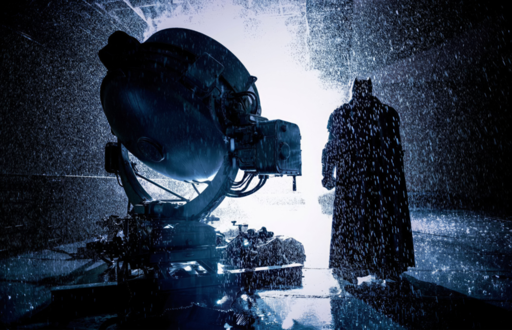 Arte della parete di vetro Chiamata Batman