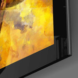 Tropical Parrot Glass Wall Art.