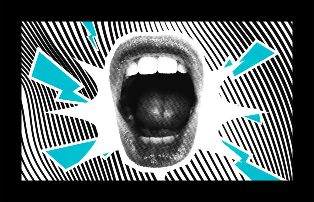 Scream Glass Wall Art