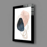 Abstract Modernity Glass Wall Art.