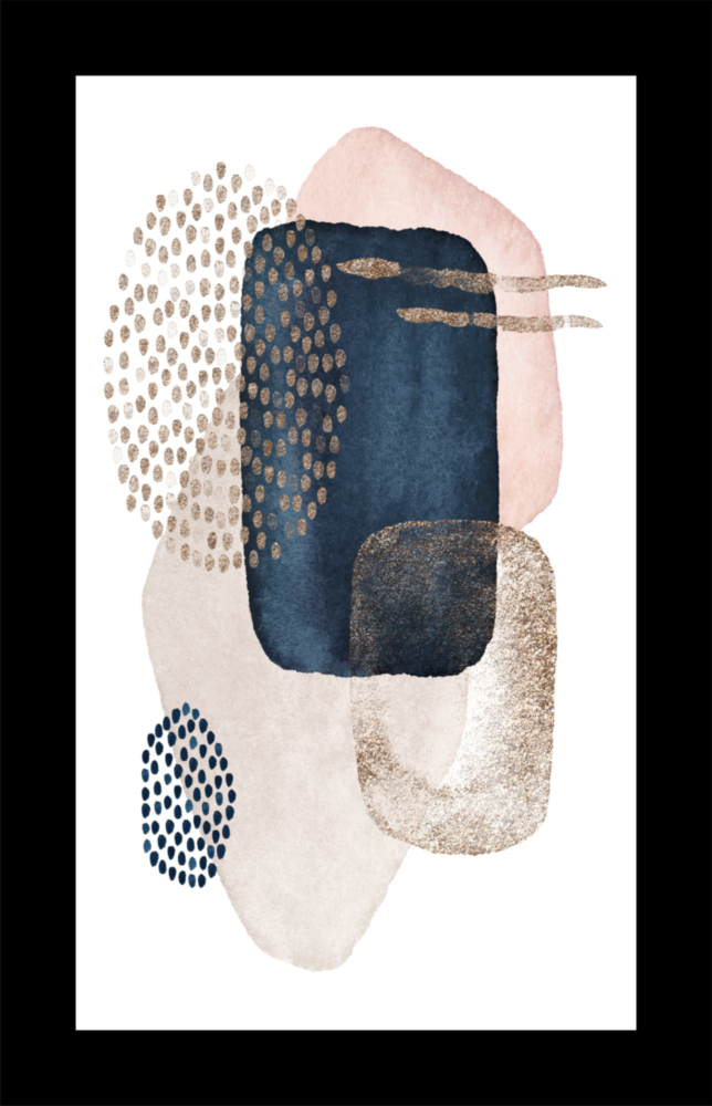 Abstract Modernity Glass Wall Art