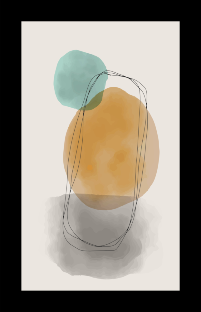 Arte della parete di vetro Arte astratta