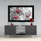 Rosewood Glass Wall Art.