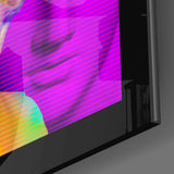 Modernity in Sculpture Glass Wall Art.