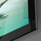 Hippo Glass Wall Art.