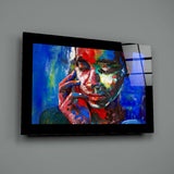 Deep Solitude Glass Wall Art.