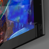 Deep Solitude Glass Wall Art.