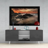 Calm Sea Glass Wall Art.