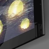 Moon Collector Glass Wall Art.