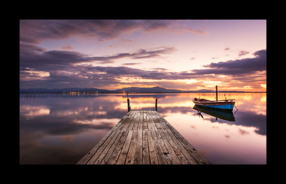 Sunset Glass Wall Art