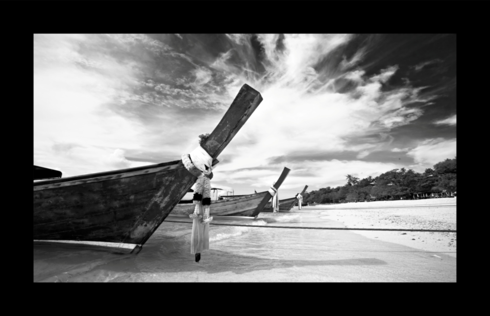 Arte de pared de vidrio de Barche