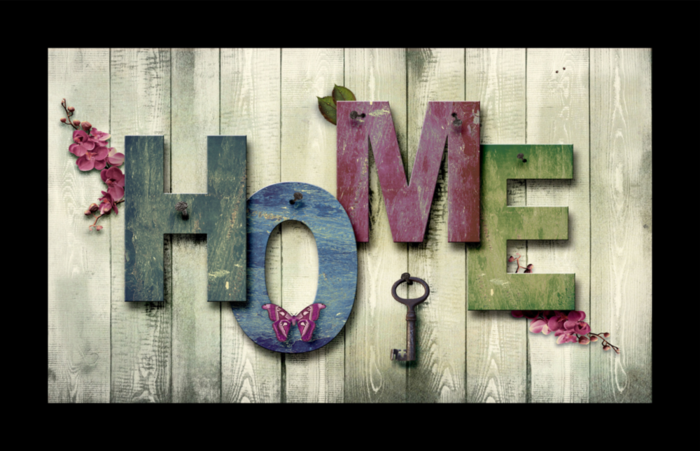 Maison Impression Sur Verre