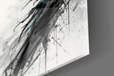 Batman vs. Joker Glass Wall Art