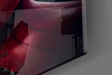 Venom Spider-Man Split Face Glass Wall Art
