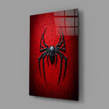 Spider Web Glass Wall Art