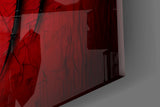 Spider Web Glass Wall Art