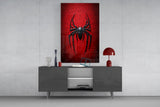 Spider Web Glass Wall Art