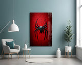 Spider Web Glass Wall Art