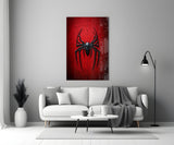 Spider Web Glass Wall Art