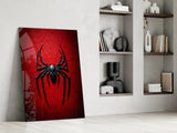 Spider Web Glass Wall Art