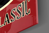 Classic Vinyl Record Glass Wall Art