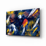 Quadro in vetro Astratto etereo - 72x46 cm