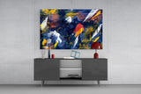 Ethereal Abstract Glass Wall Art