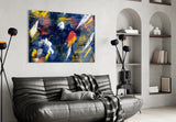 Ethereal Abstract Glass Wall Art