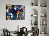 Ethereal Abstract Glass Wall Art