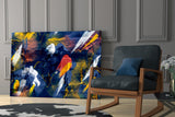 Ethereal Abstract Glass Wall Art