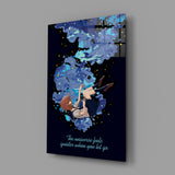 Cosmic Freedom Glass Wall Art