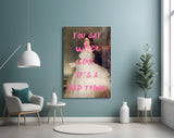 Witchy Elegance Glass Wall Art