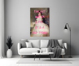 Witchy Elegance Glass Wall Art