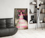 Witchy Elegance Glass Wall Art