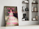 Witchy Elegance Glass Wall Art