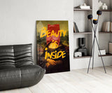 Inner Beauty Glass Wall Art