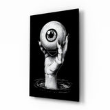 Eyes of the Abyss Glass Wall Art