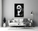 Eyes of the Abyss Glass Wall Art