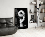 Eyes of the Abyss Glass Wall Art