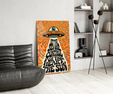 UFO Eye Control Sun Glass Wall Art