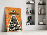 UFO Eye Control Sun Glass Wall Art