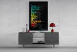 DMS-1060_b Glass Wall Art