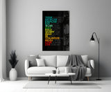 DMS-1060_b Glass Wall Art
