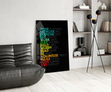 DMS-1060_b Glass Wall Art