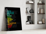 DMS-1060_b Glass Wall Art