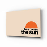 Sunrise Serenity Glass Wall Art